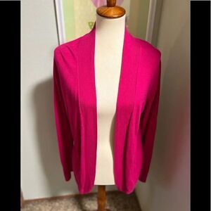 Pink Open Long Cardigan #C20